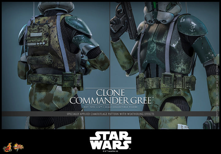 *Pre-Order* Clone Commander Gree Star Wars Sixth Scale Figure by Hot Toys