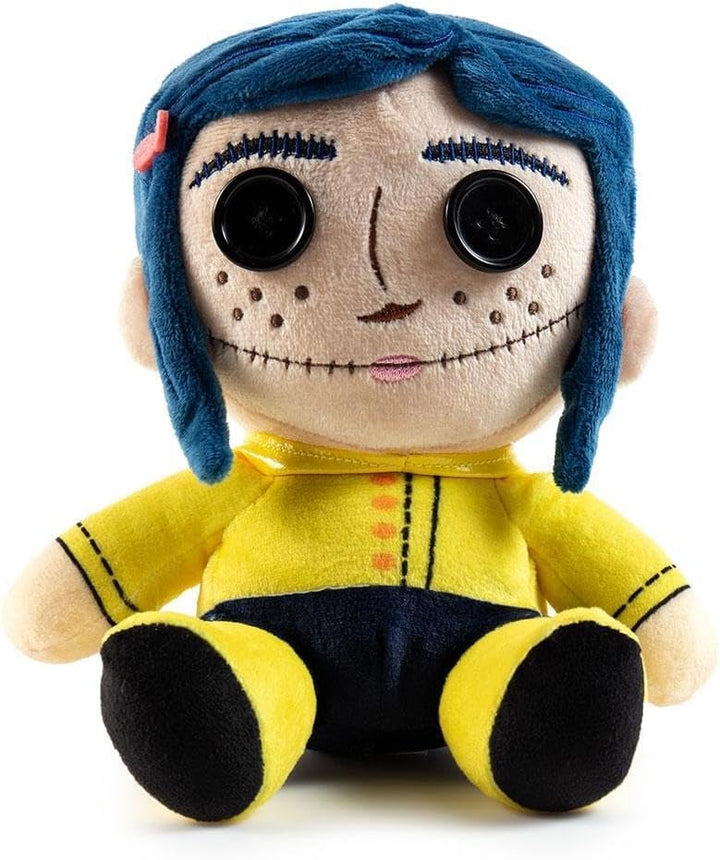 Coraline Button Eye Sitting Plush