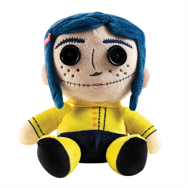 Coraline Button Eye Sitting Plush