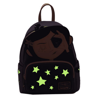 LOUNGEFLY Coraline Stars Cosplay Mini Backpack
