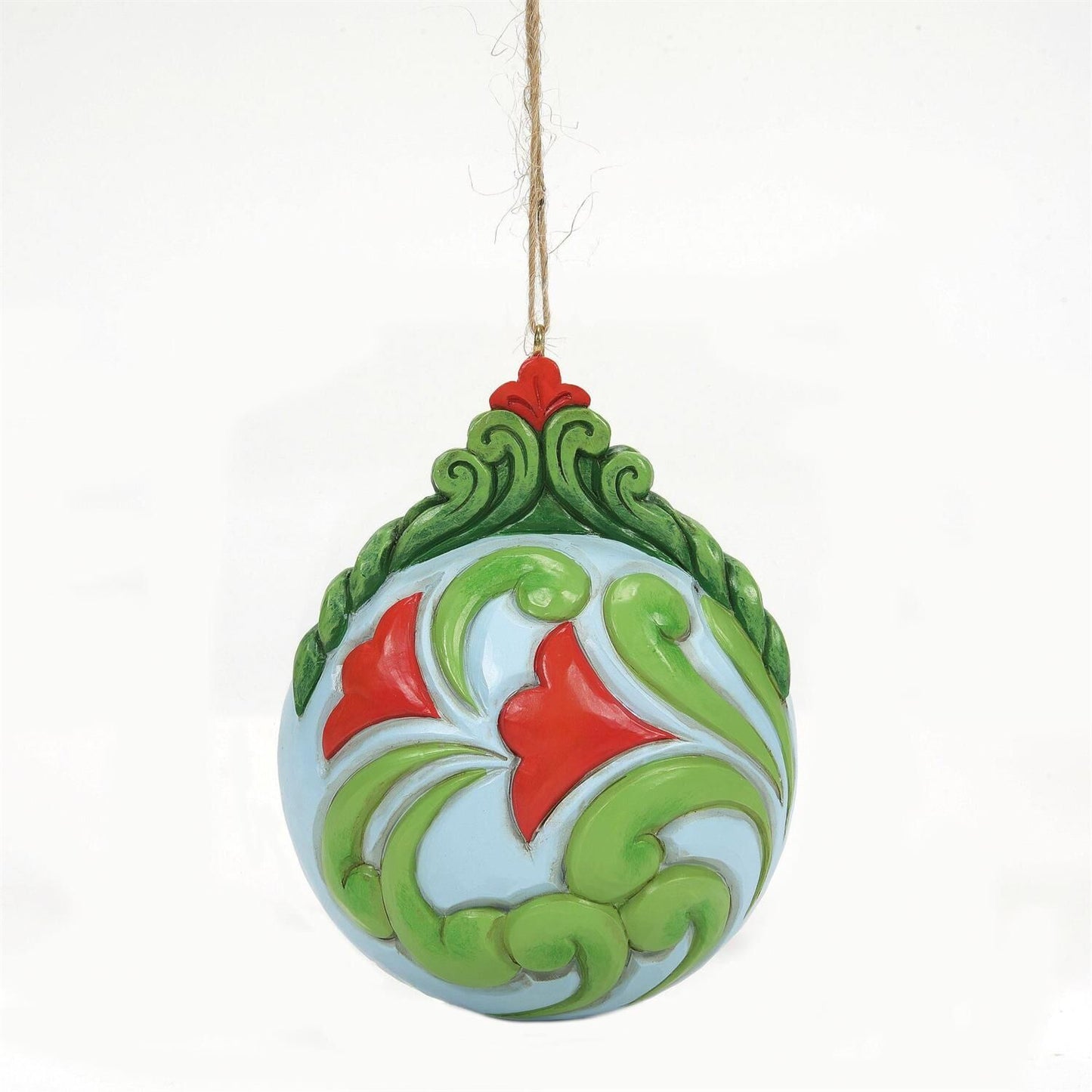 Coraline in Purple Tunnel Hanging Holiday Ornament