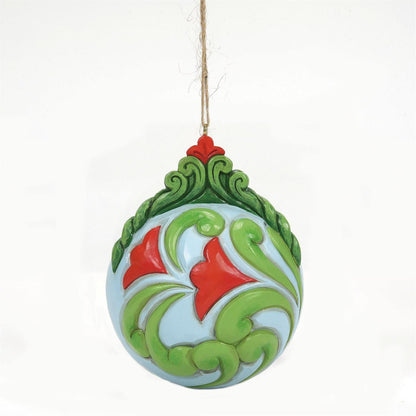 Coraline in Purple Tunnel Hanging Holiday Ornament