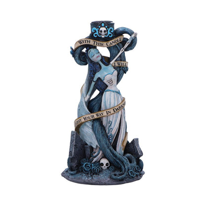 Corpse Bride Emily With This Candle Vow Candle Holder