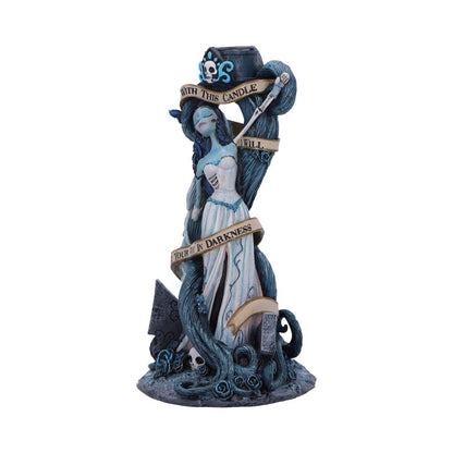 Corpse Bride Emily With This Candle Vow Candle Holder