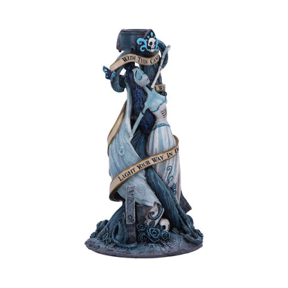 Corpse Bride Emily With This Candle Vow Candle Holder