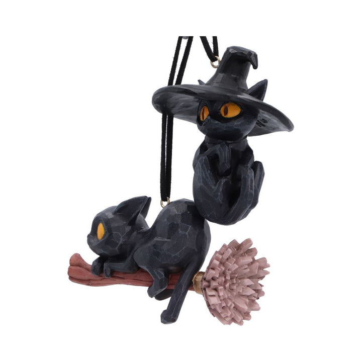 Curse and Claw Cats Hanging Holiday Ornament Set