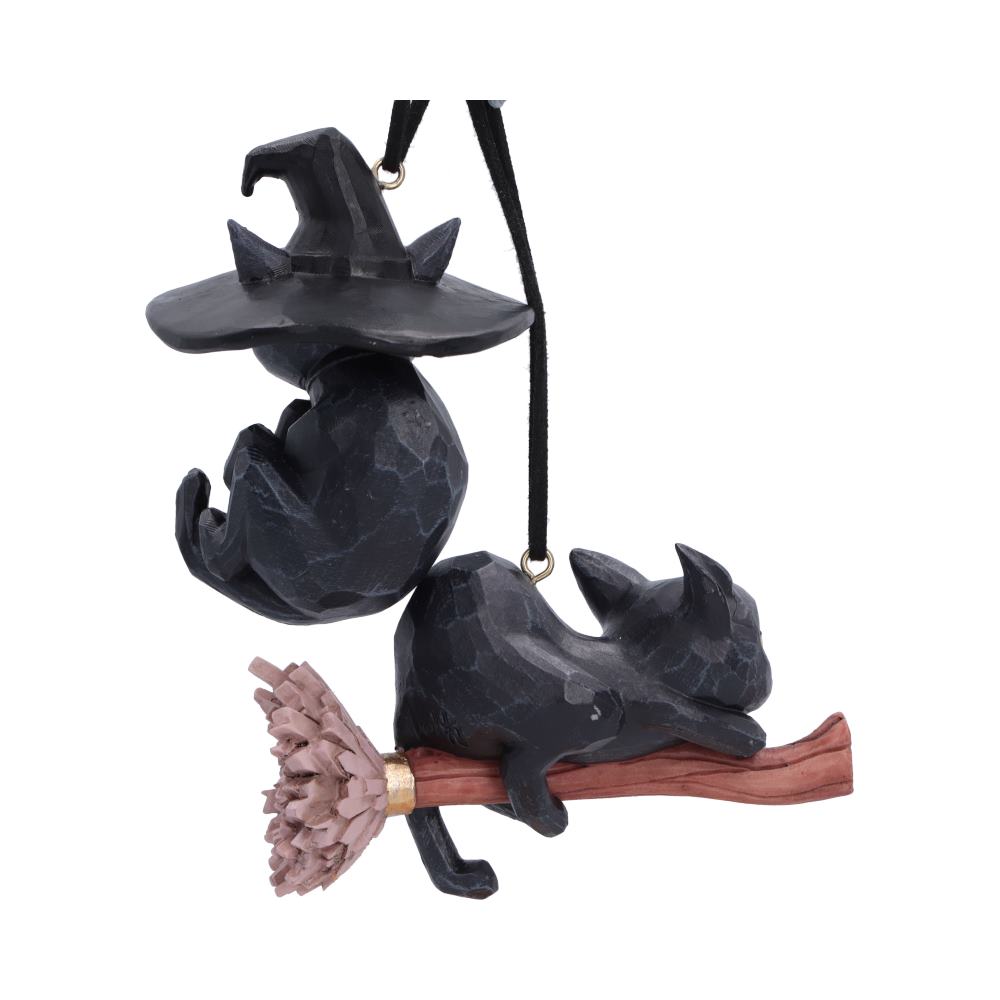 Curse and Claw Cats Hanging Holiday Ornament Set