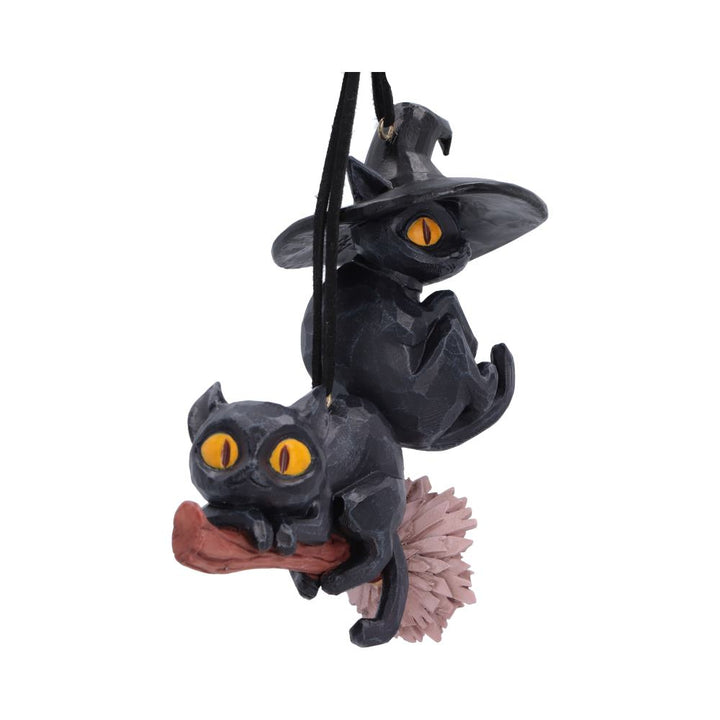 Curse and Claw Cats Hanging Holiday Ornament Set