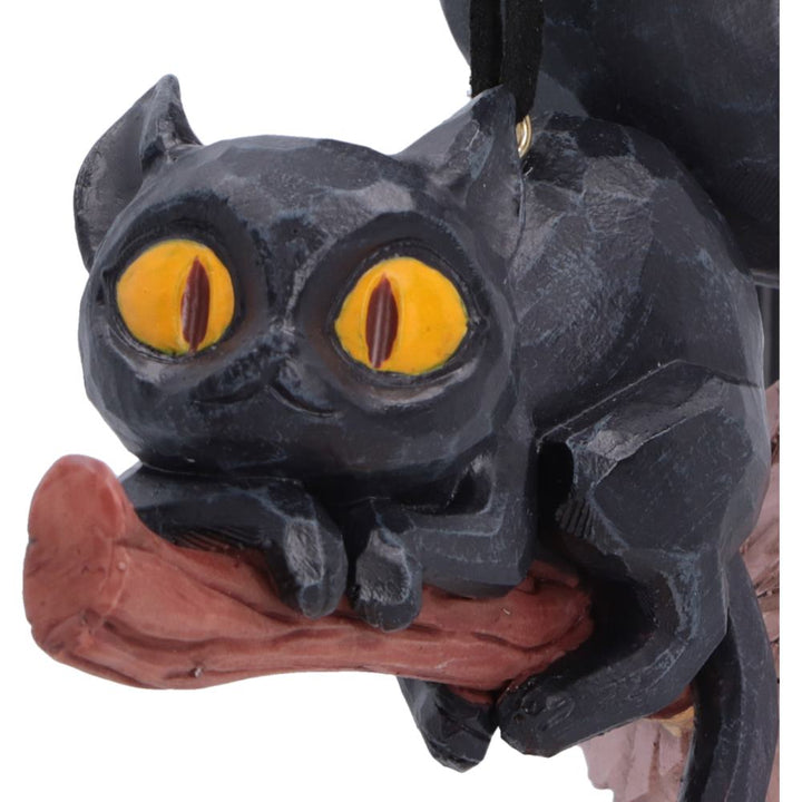 Curse and Claw Cats Hanging Holiday Ornament Set