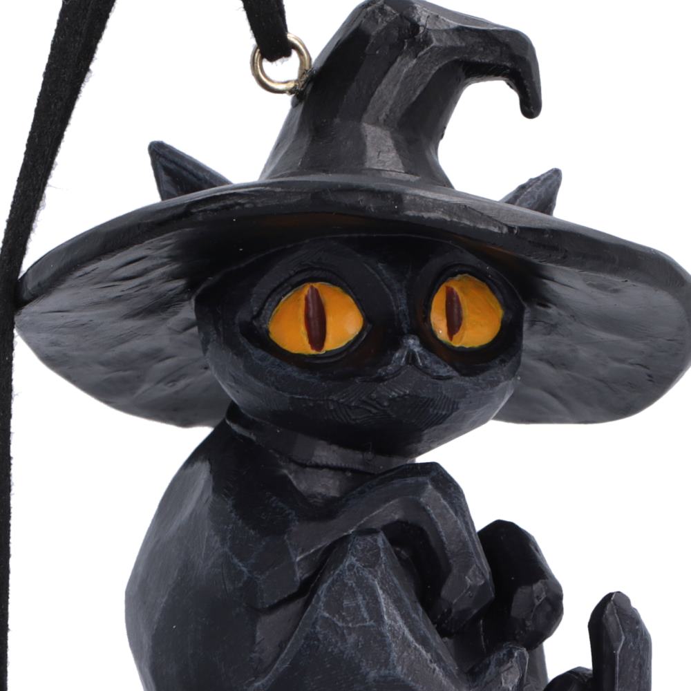 Curse and Claw Cats Hanging Holiday Ornament Set