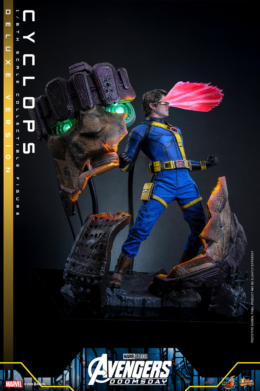 *Pre-Order* Cyclops - Deluxe Edition (Avengers: Doomsday) Sixth Scale Figure by Hot Toys
