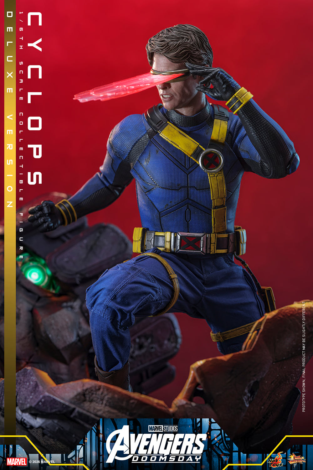 *Pre-Order* Cyclops - Deluxe Edition (Avengers: Doomsday) Sixth Scale Figure by Hot Toys