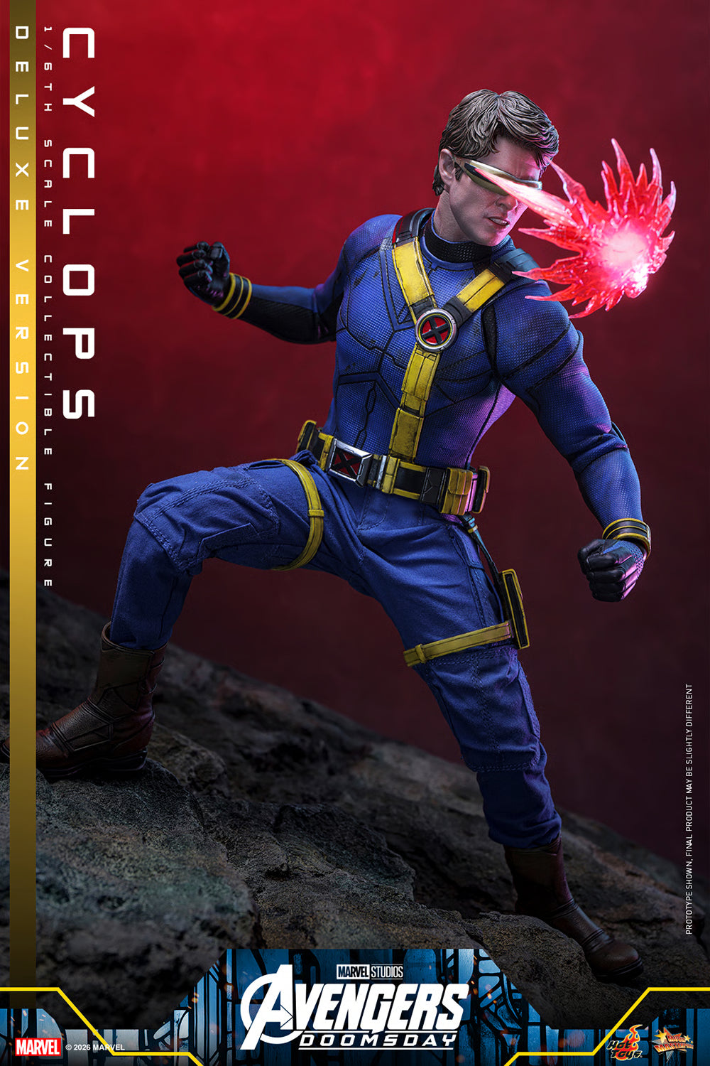 *Pre-Order* Cyclops - Deluxe Edition (Avengers: Doomsday) Sixth Scale Figure by Hot Toys