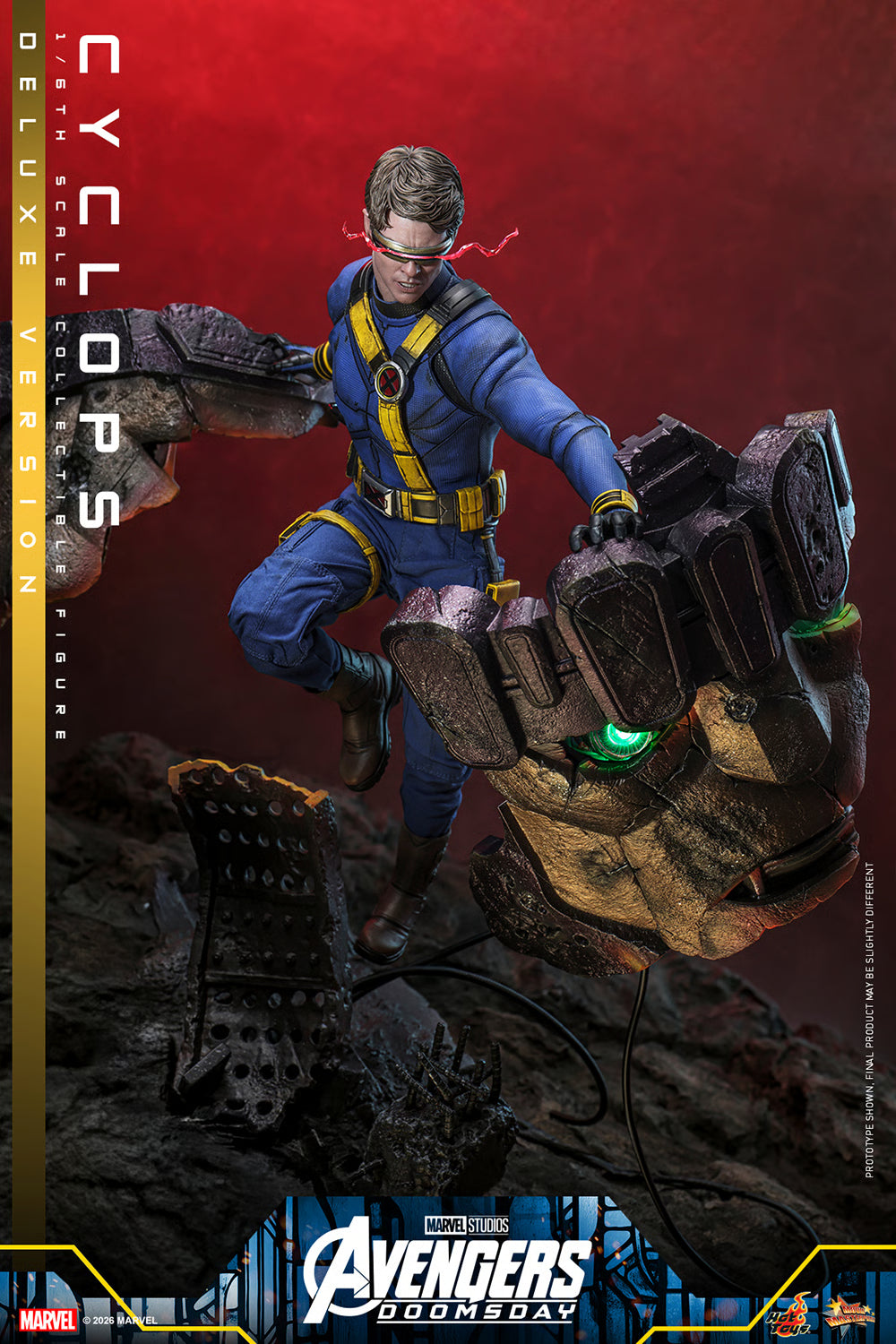 *Pre-Order* Cyclops - Deluxe Edition (Avengers: Doomsday) Sixth Scale Figure by Hot Toys