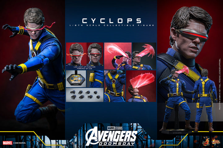 *Pre-Order* Cyclops (Avengers: Doomsday) Sixth Scale Figure by Hot Toys