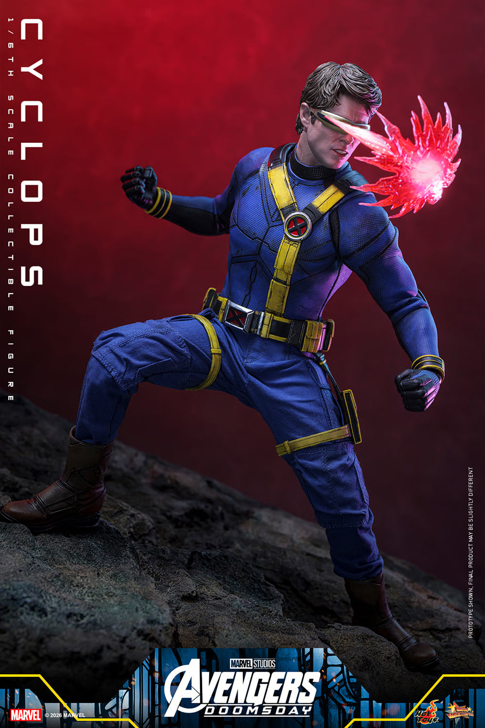 *Pre-Order* Cyclops (Avengers: Doomsday) Sixth Scale Figure by Hot Toys