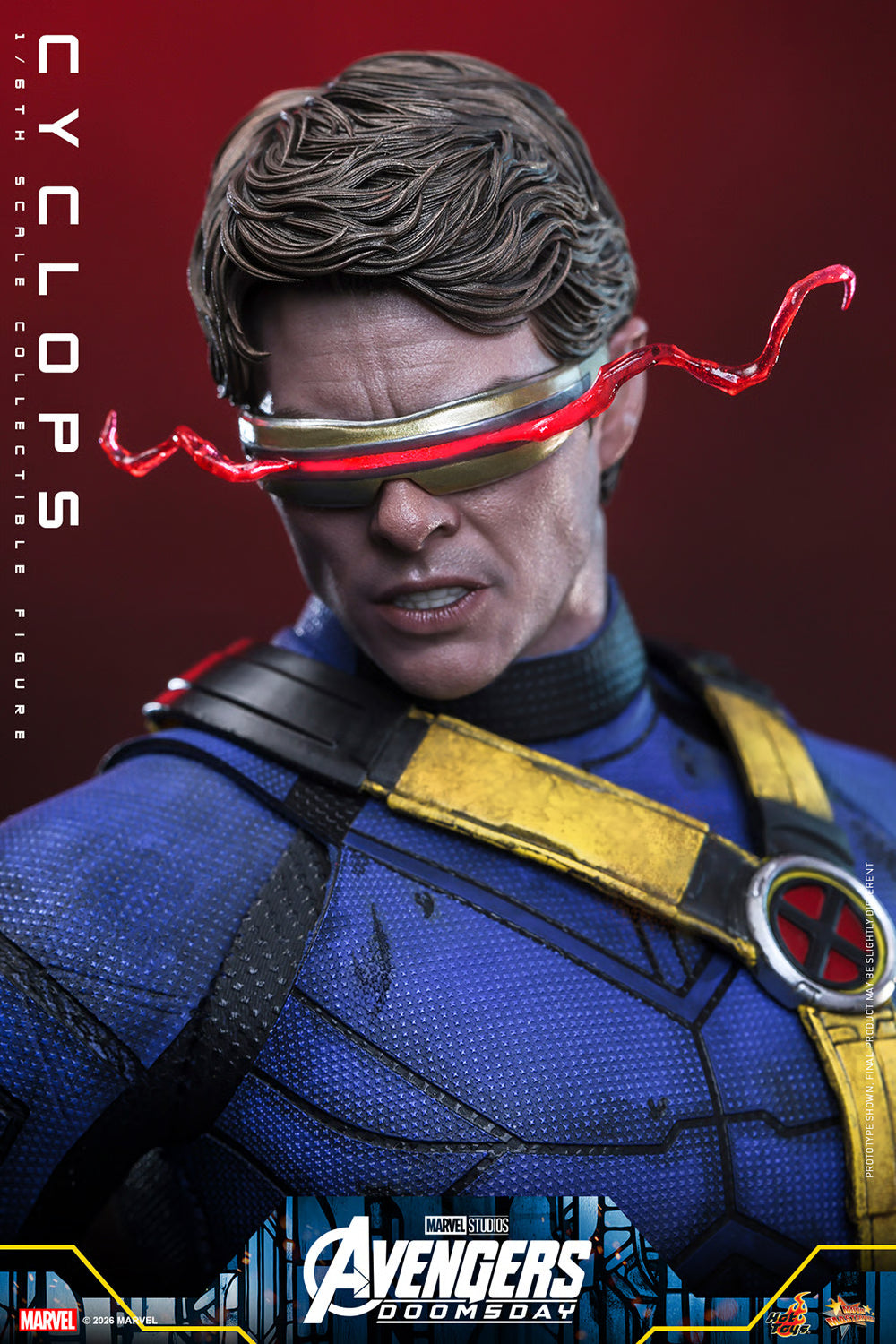 *Pre-Order* Cyclops (Avengers: Doomsday) Sixth Scale Figure by Hot Toys