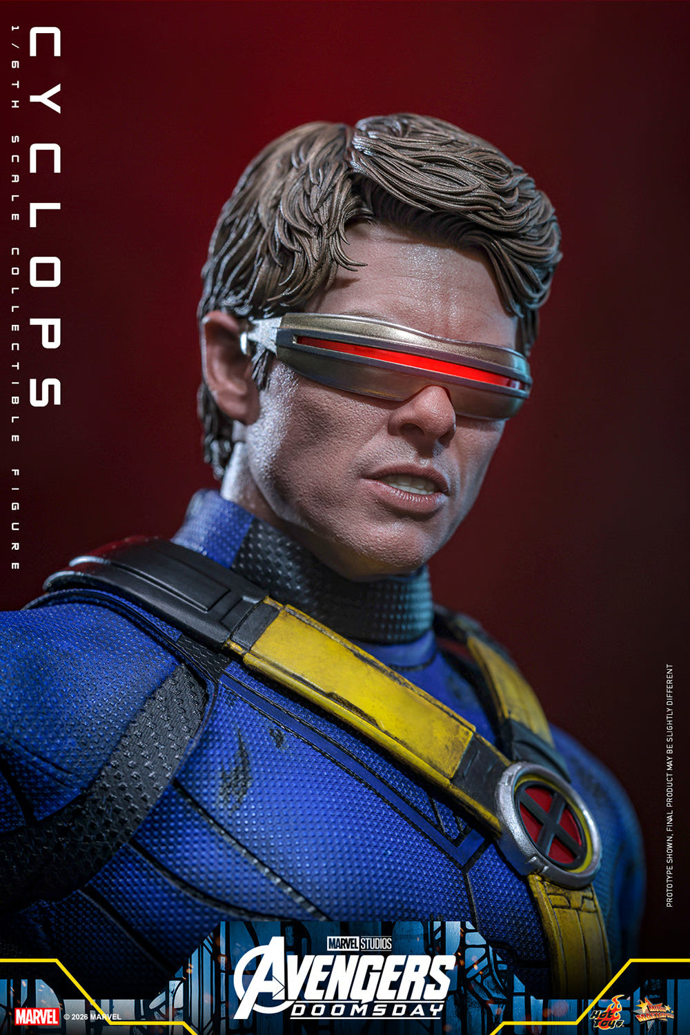 *Pre-Order* Cyclops (Avengers: Doomsday) Sixth Scale Figure by Hot Toys