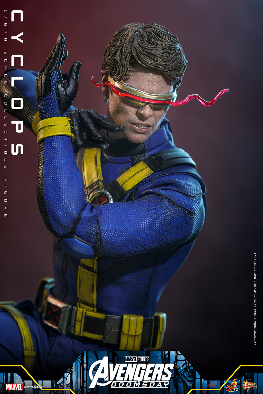 *Pre-Order* Cyclops (Avengers: Doomsday) Sixth Scale Figure by Hot Toys