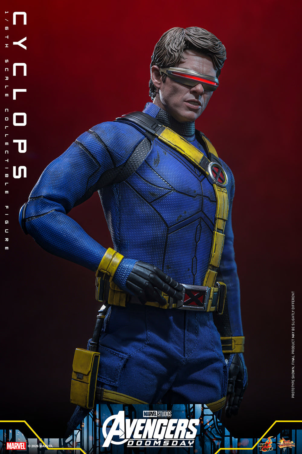 *Pre-Order* Cyclops (Avengers: Doomsday) Sixth Scale Figure by Hot Toys