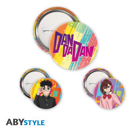 Dandadan Momo &amp; Okarun Pin Badge Pack