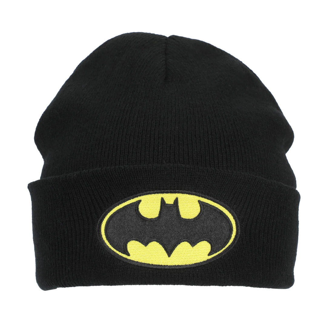Batman DC Comics Black Cuff Beanie Hat