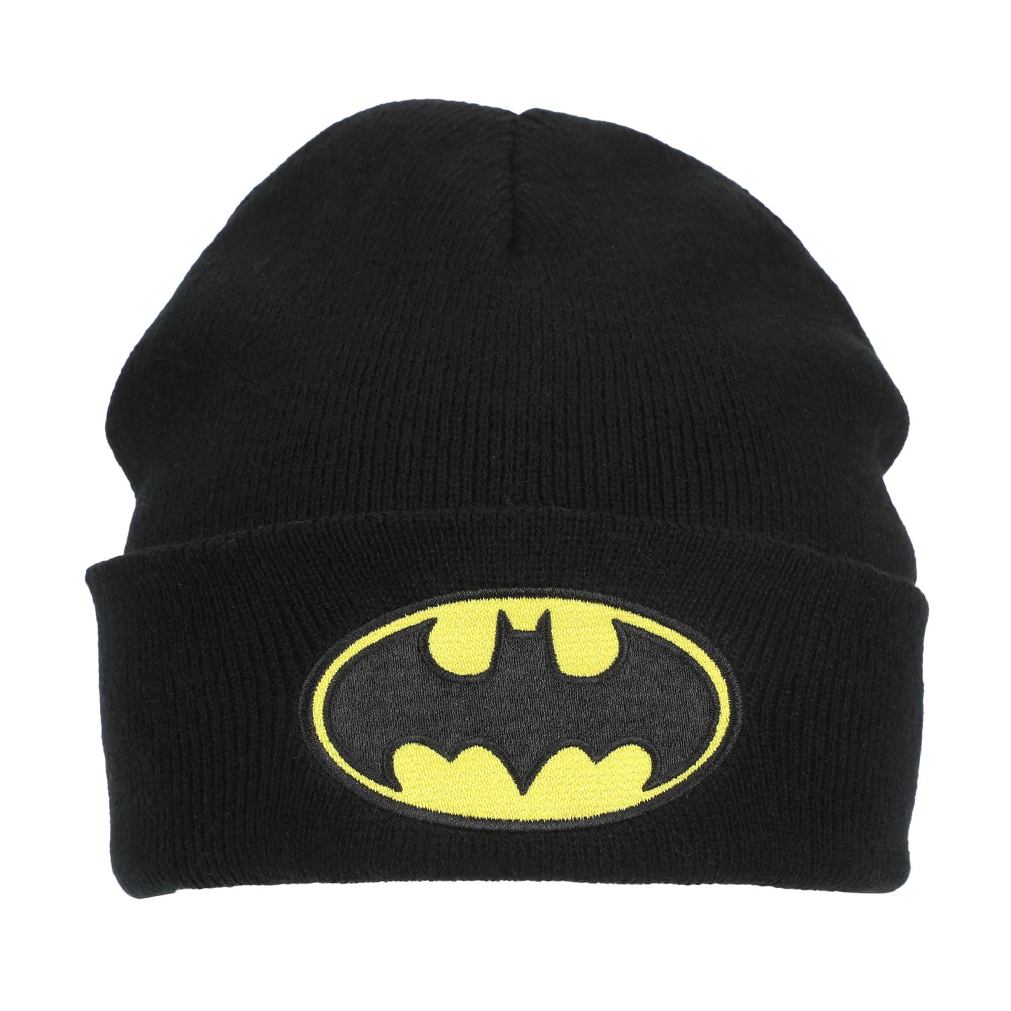 Batman DC Comics Black Cuff Beanie Hat