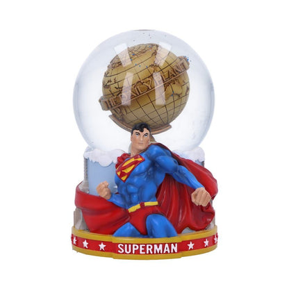Superman The Daily Planet Sculpted Snow Globe