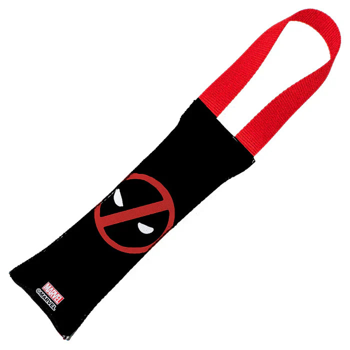 Deadpool Marvel Squeaky Tug Dog Toy