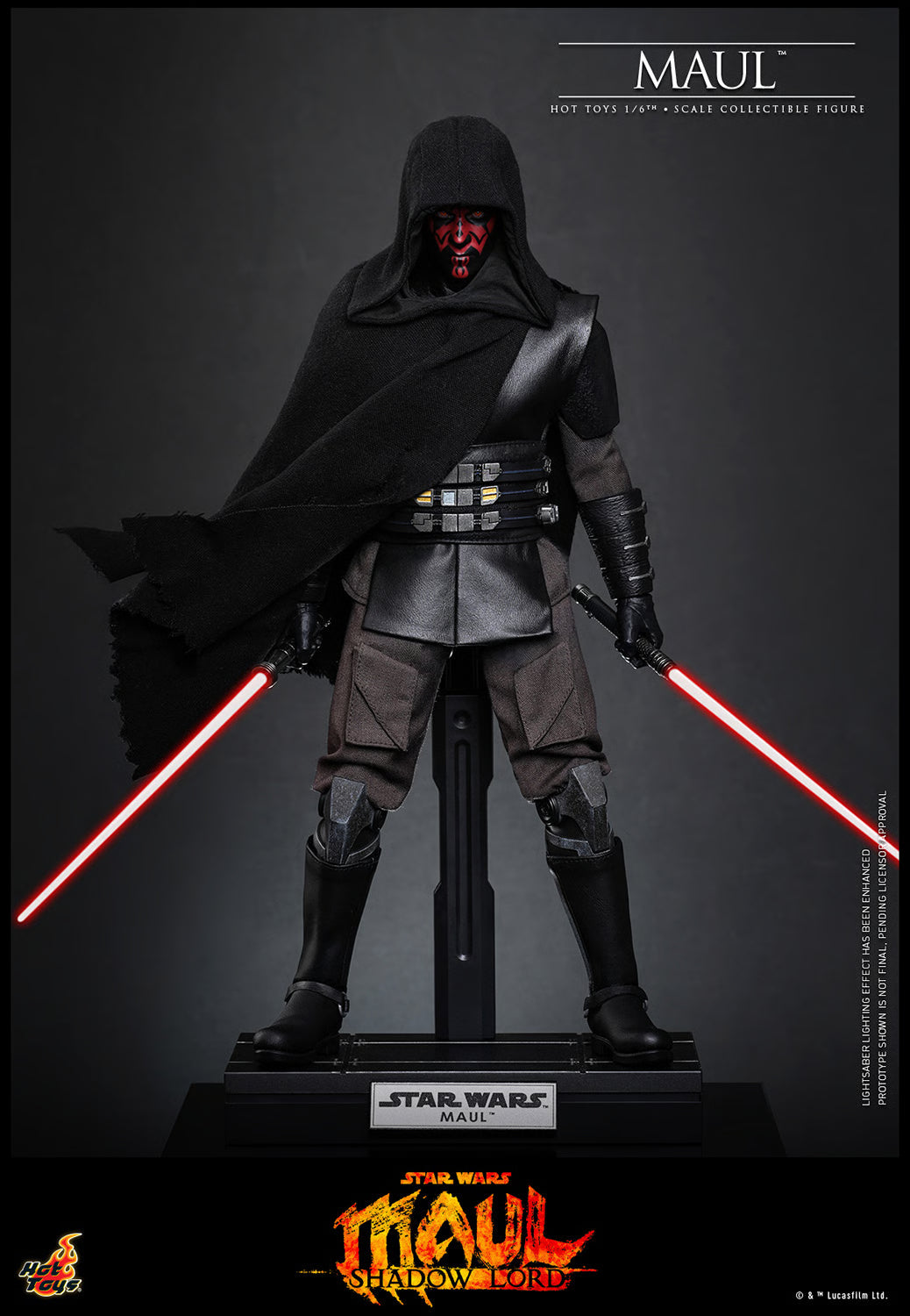 *Pre-Order* Star Wars Maul – Shadow Lord Darth Maul Sixth Scale Figure by Hot Toys