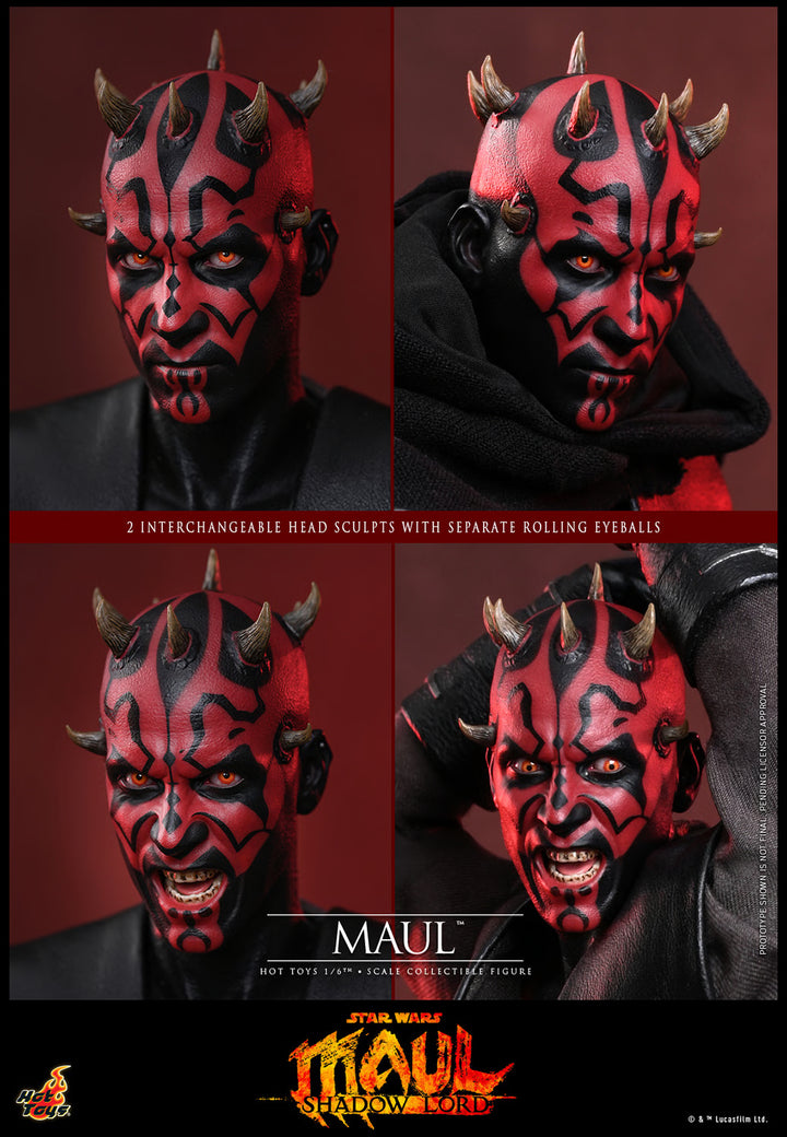 *Pre-Order* Star Wars Maul – Shadow Lord Darth Maul Sixth Scale Figure by Hot Toys