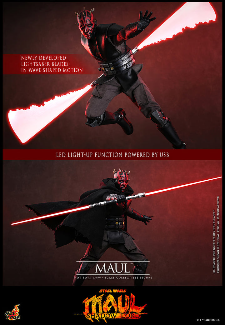 *Pre-Order* Star Wars Maul – Shadow Lord Darth Maul Sixth Scale Figure by Hot Toys