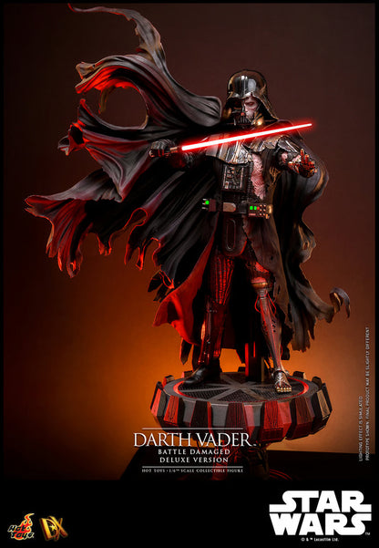 *Pre-Order* Darth Vader (Battle Damaged) Star Wars Sixth Scale Figure by Hot Toys Deluxe Version