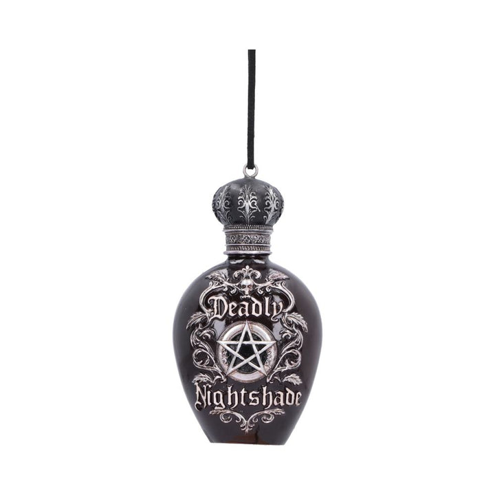 Deadly Nightshade Potion Bottle Hanging Holiday Ornament
