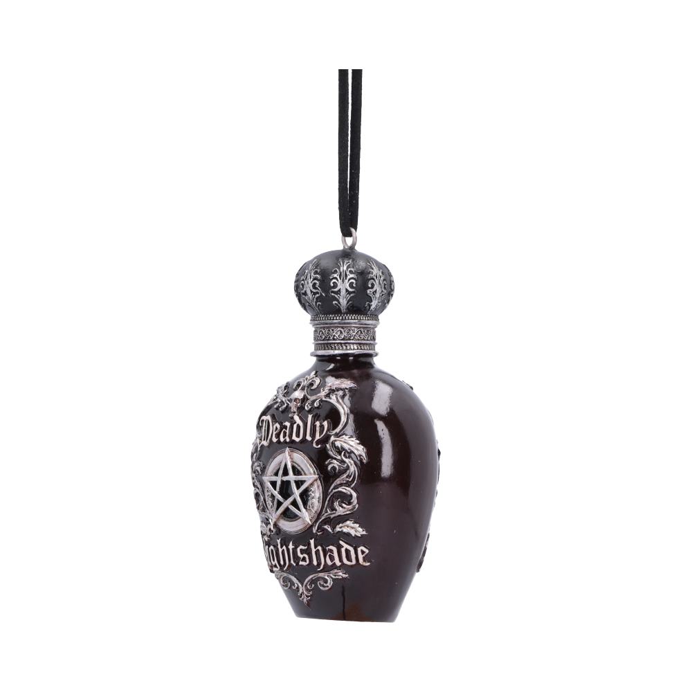 Deadly Nightshade Potion Bottle Hanging Holiday Ornament