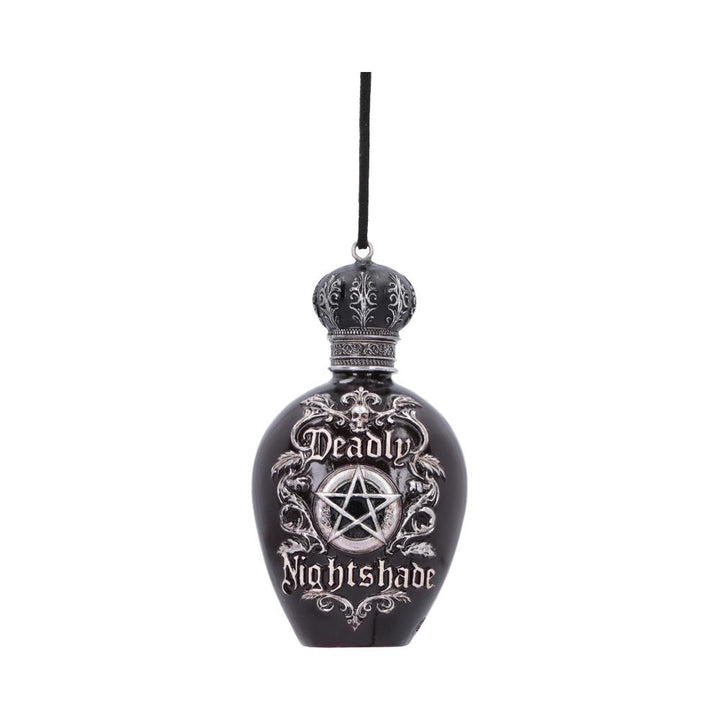 Deadly Nightshade Potion Bottle Hanging Holiday Ornament