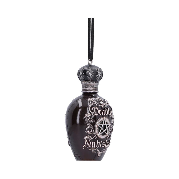 Deadly Nightshade Potion Bottle Hanging Holiday Ornament