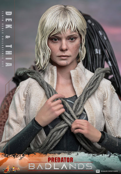 *Pre-Order* Dek and Thia (Predator: Badlands) Sixth Scale Figure Set by Hot Toys