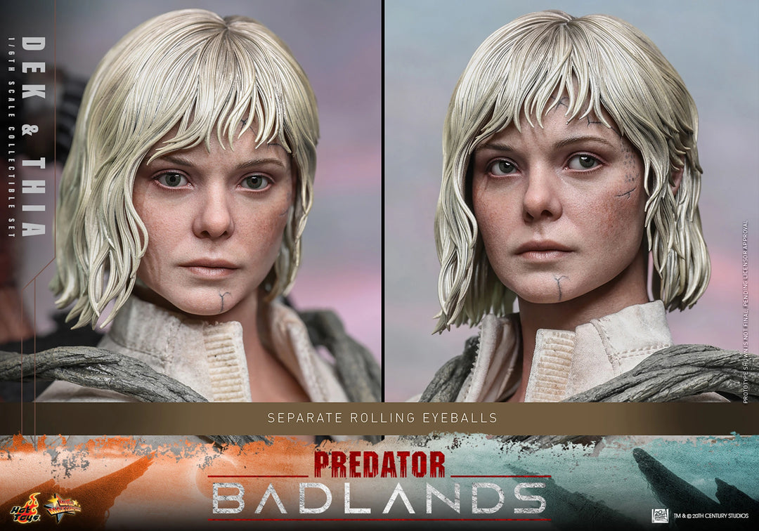 *Pre-Order* Dek and Thia (Predator: Badlands) Sixth Scale Figure Set by Hot Toys