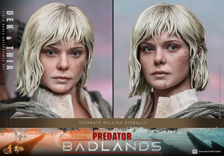 *Pre-Order* Dek and Thia (Predator: Badlands) Sixth Scale Figure Set by Hot Toys
