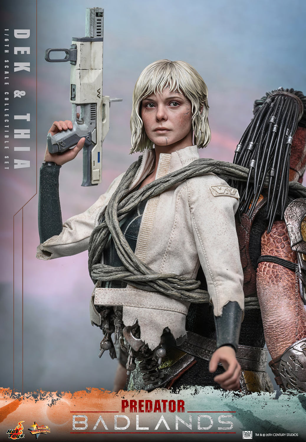 *Pre-Order* Dek and Thia (Predator: Badlands) Sixth Scale Figure Set by Hot Toys