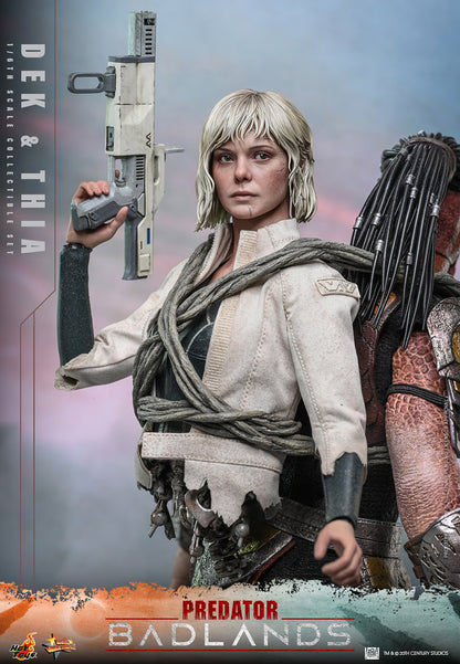 *Pre-Order* Dek and Thia (Predator: Badlands) Sixth Scale Figure Set by Hot Toys