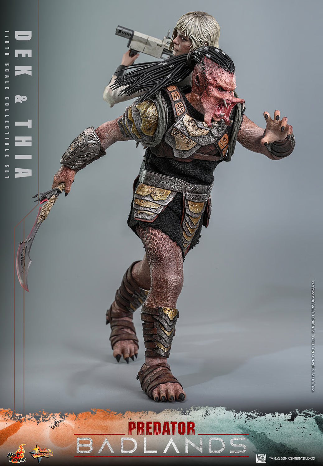 *Pre-Order* Dek and Thia (Predator: Badlands) Sixth Scale Figure Set by Hot Toys