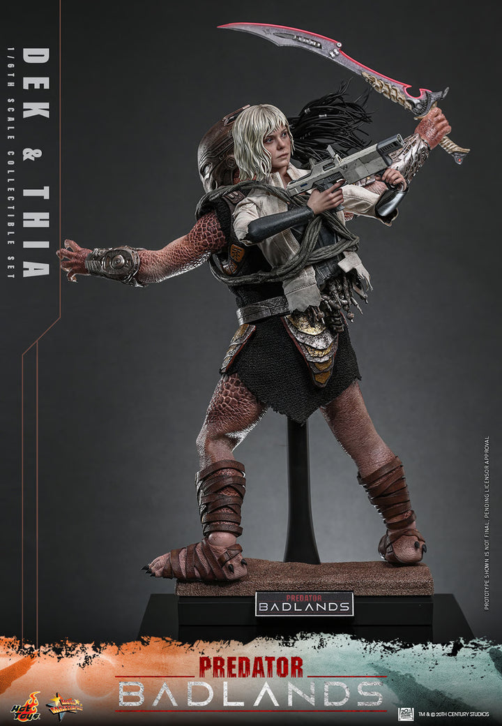 *Pre-Order* Dek and Thia (Predator: Badlands) Sixth Scale Figure Set by Hot Toys