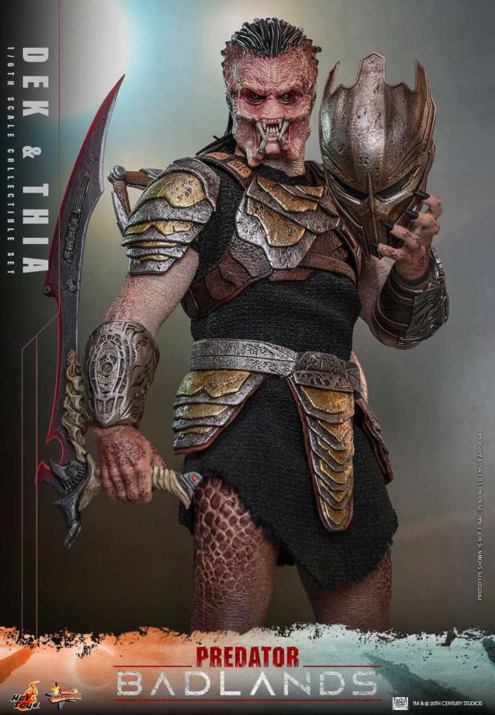 *Pre-Order* Dek and Thia (Predator: Badlands) Sixth Scale Figure Set by Hot Toys