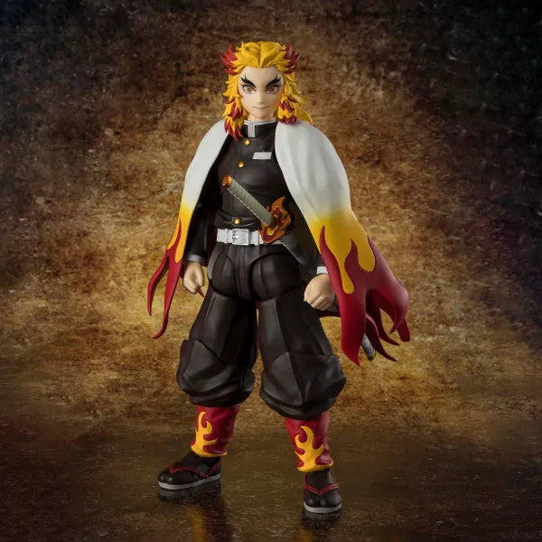 Demon Slayer: Kimetsu no Yaiba - Kyojuro Rengoku S.H.Figuarts Figure