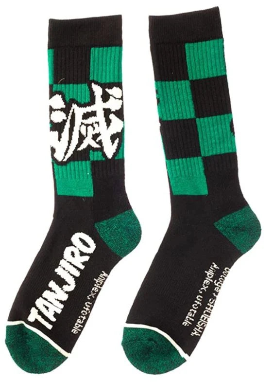 Demon Slayer Tanjiro Athletic Crew Socks