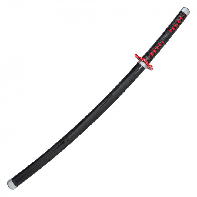 Demon Slayer Tanjiro Katana - LED Lighted Cosplay Sword with Scabbard