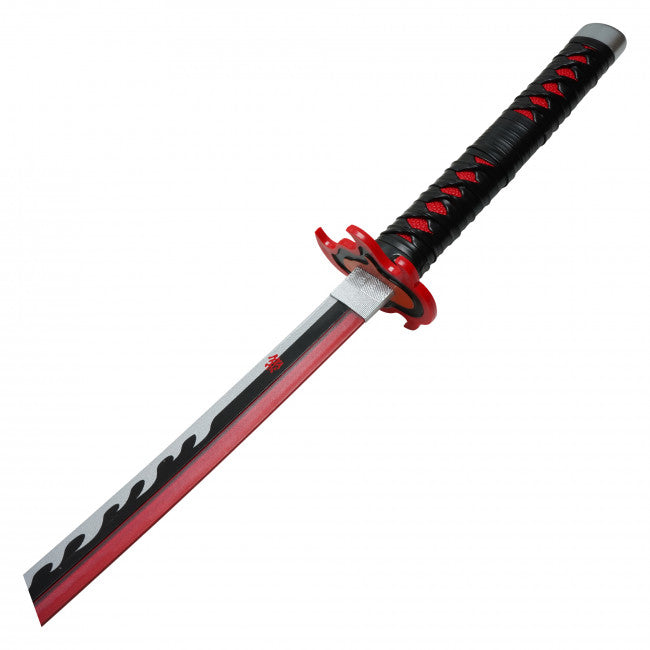 Demon Slayer Tanjiro Katana - LED Lighted Cosplay Sword with Scabbard