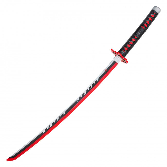 Demon Slayer Tanjiro Katana - LED Lighted Cosplay Sword with Scabbard